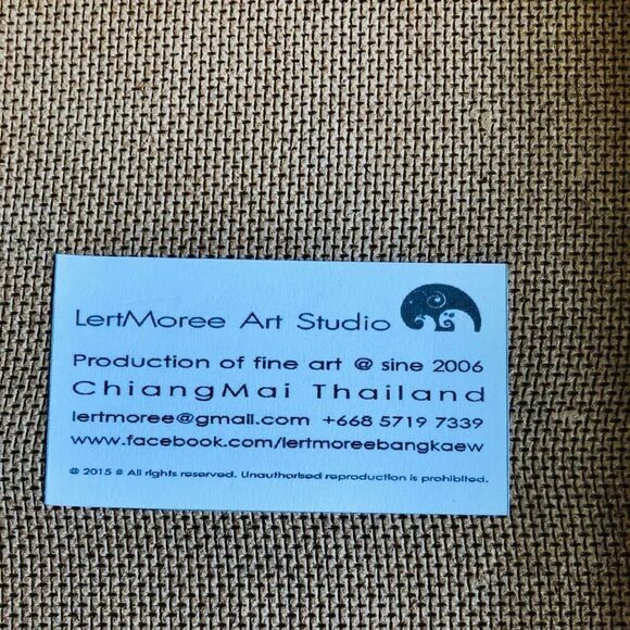 Lert Moree Prints on Canvas Elephants Collection (3pcs) - Picture 9 of 9